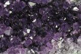 Amethyst Cut Base Crystal Cluster - Uruguay #138853-1